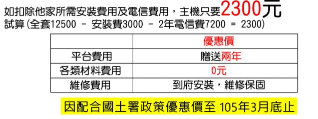 國土署GPS廠商 報價 說明